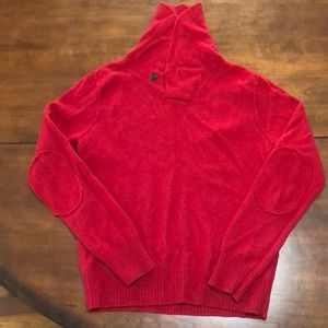 J Crew red medium sweater
